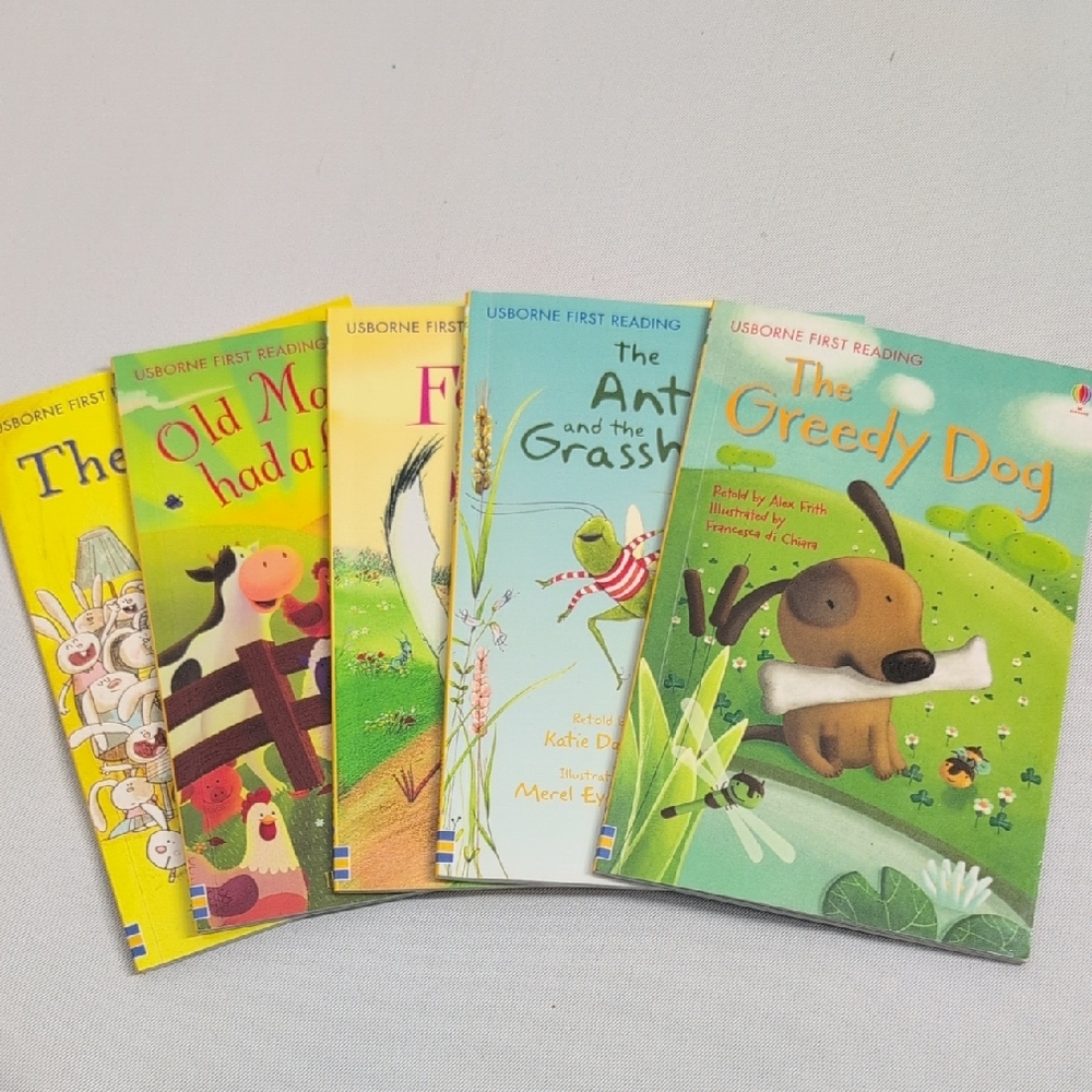 First Reading Book Set - Yellow, Green, Brown